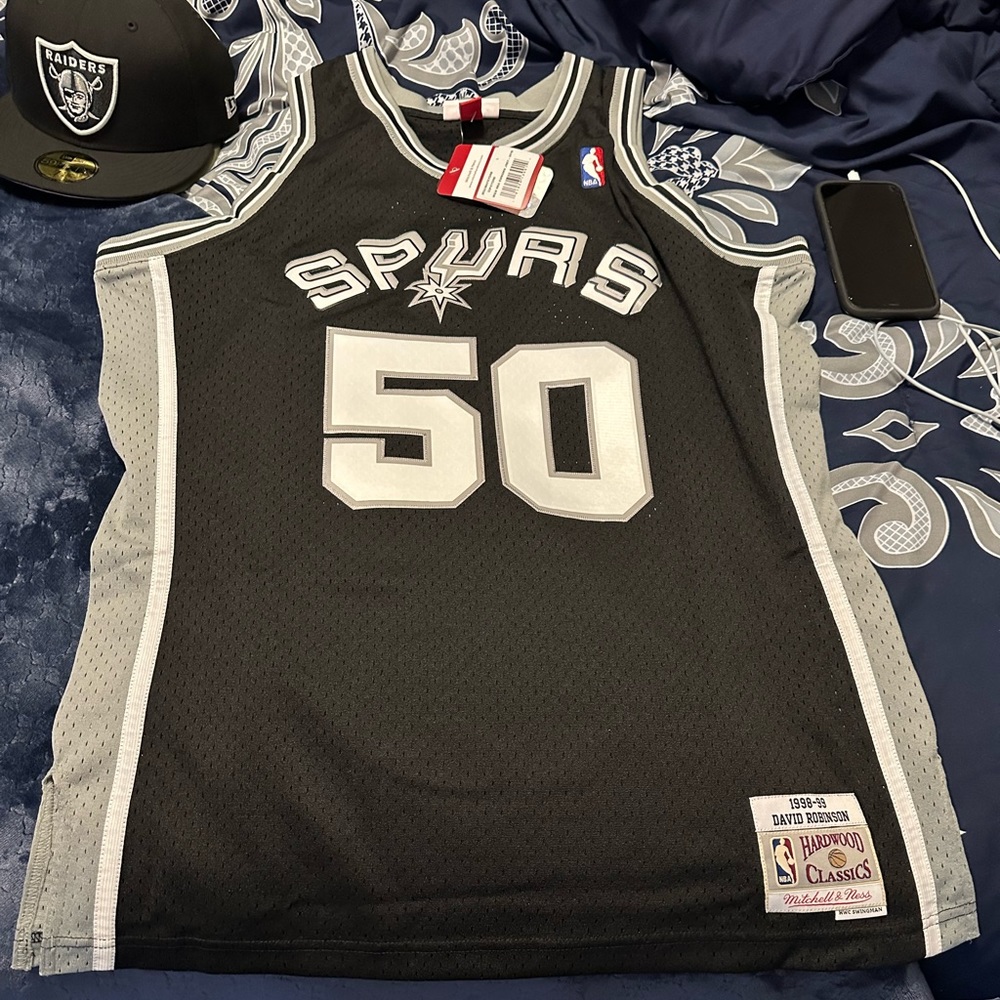BRAND NEW 100% AUTHENTIC DAVID ROBINSON THROWBACK JERSEY